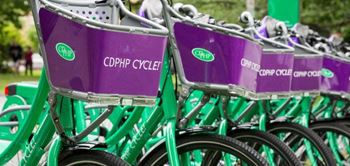 Bike Share at The News Apartments in New York